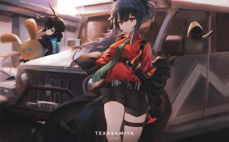  Texas Amiya(Arknights) by RIVER