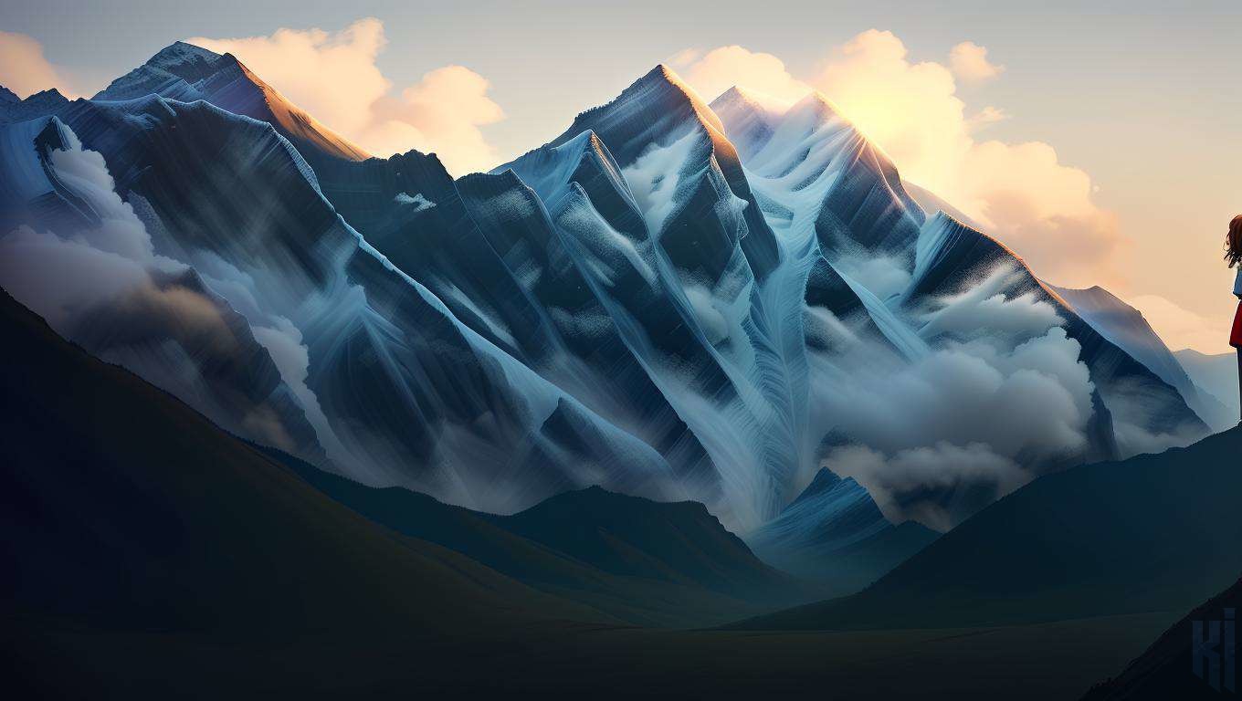 Download Artistic Mountain Art By Kazishini