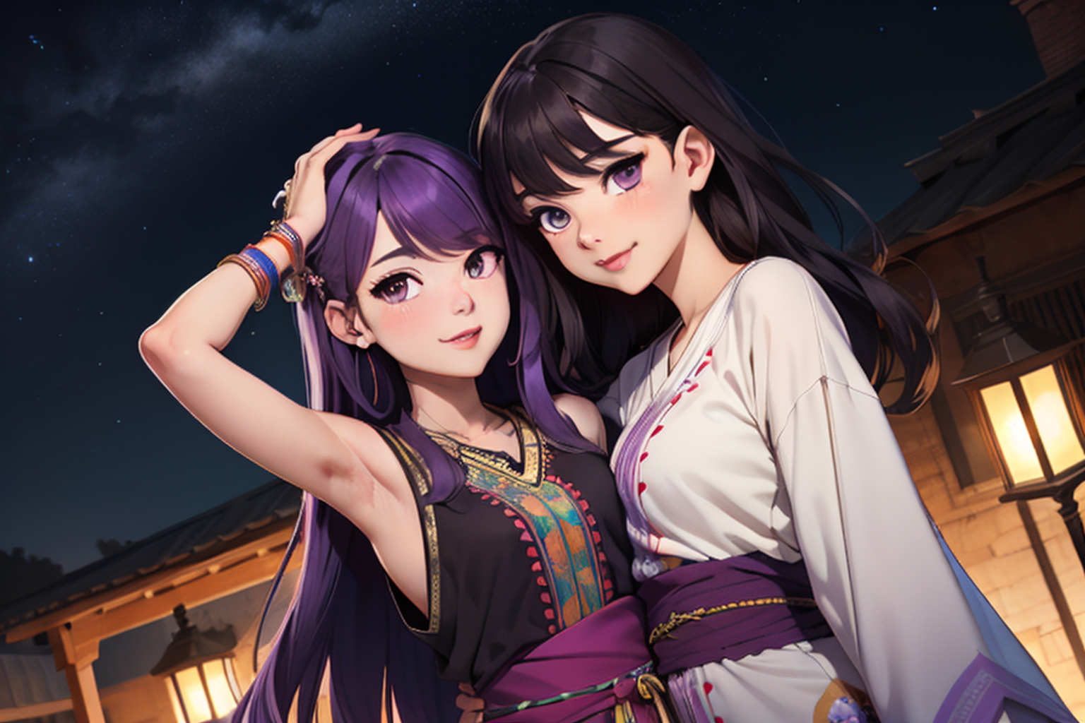 komi shouko in marocan dress by wakads9