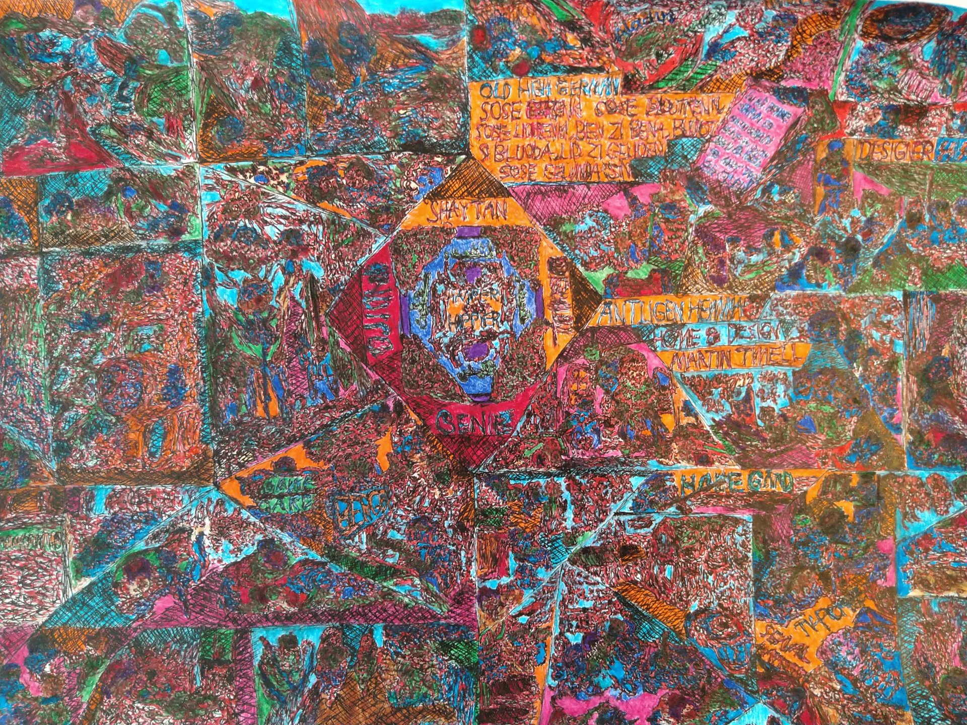 Download Artistic Collage Art