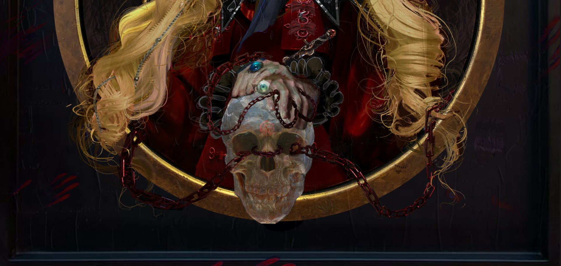 Download Layla Vladi Skull Gothic Aristocrat Skull & Bones Artistic Digital Art Art