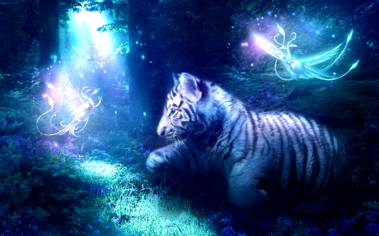 White Tiger Art - ID: 16270 - Art Abyss