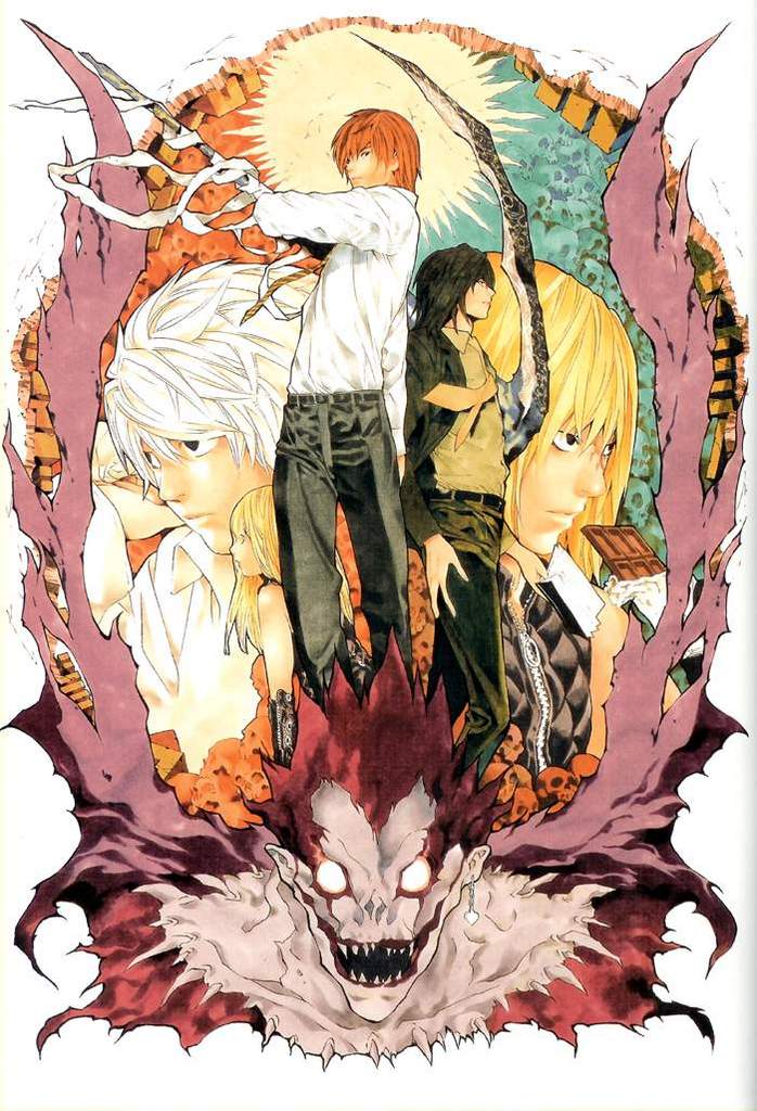 Anime Death Note Art by Masaru Kitao