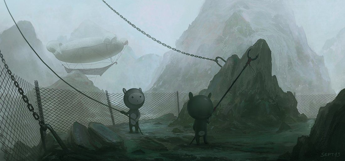 Download Fantasy Creature Adventure Mountain Mist Fantasy Adventure Art