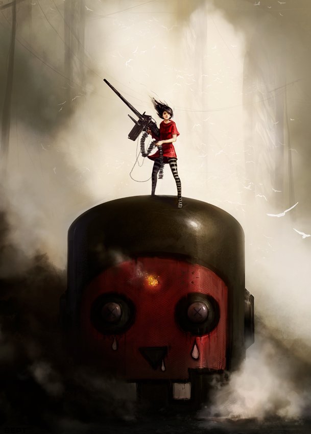 Download Sci Fi Woman Robot Girl Fantasy Art