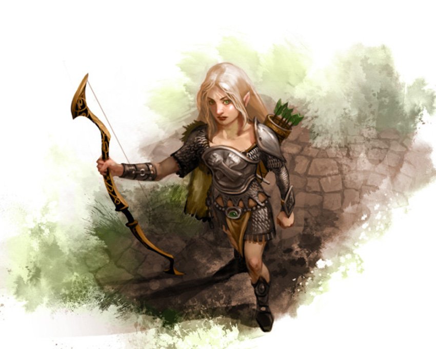 Lady Archer Art - ID: 17818