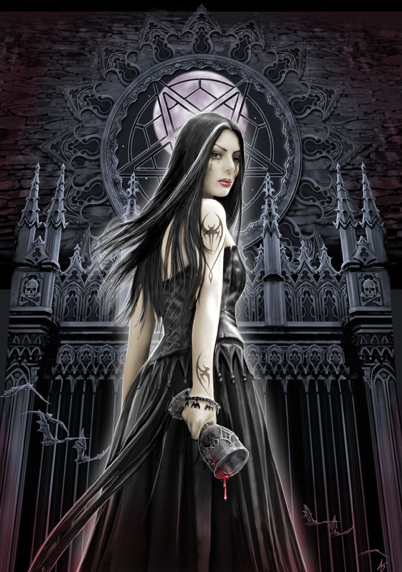 gothic vampire art gallery
