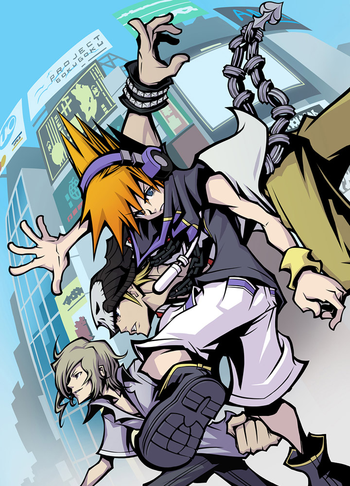 Poster Art ~ The World Ends With You By Tetsuya Nomura