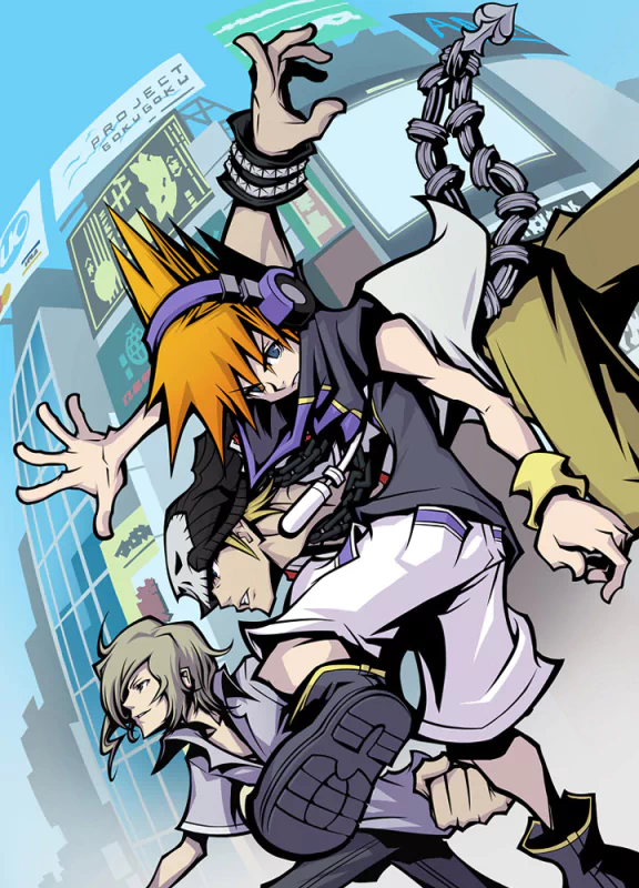  Poster Art ~ The World Ends With You by Tetsuya Nomura