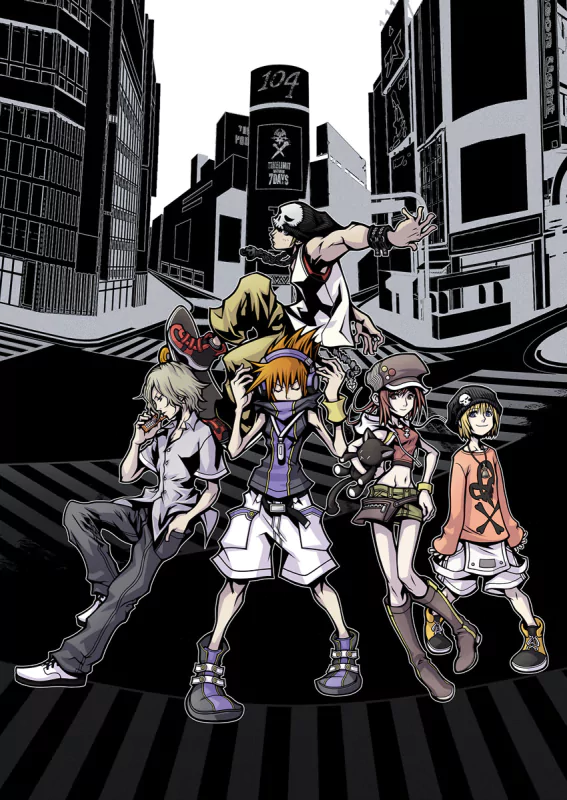  Box Art ~ The World Ends With You by Tetsuya Nomura