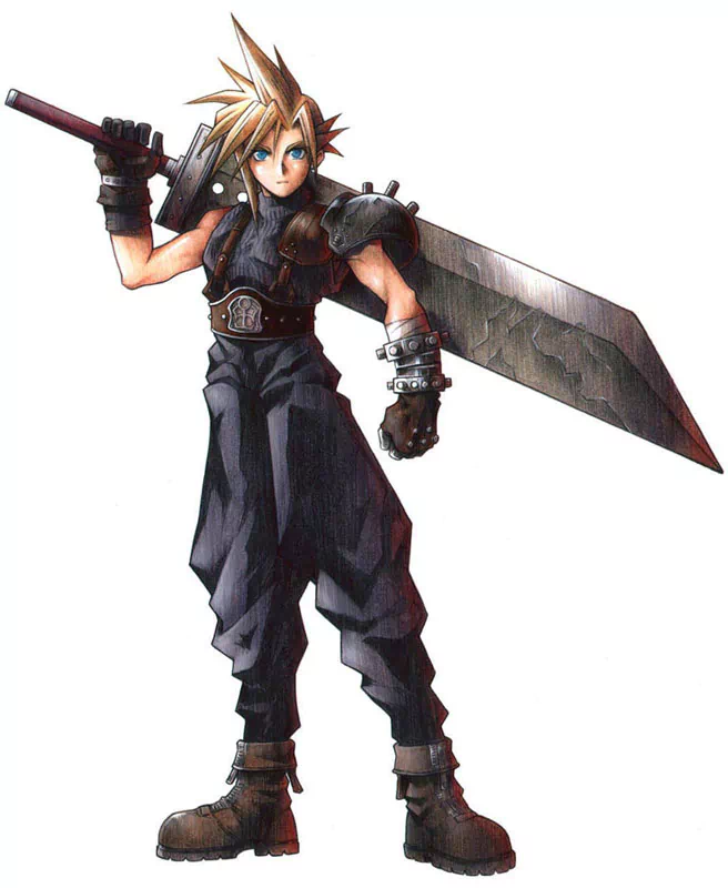  Cloud ~ Final Fantasy VII by Tetsuya Nomura
