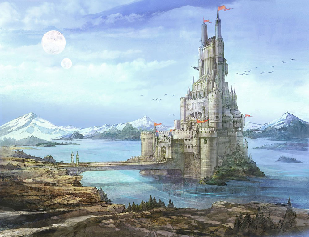 Castle ~ Final Fantasy IV Art - ID: 19638 - Art Abyss