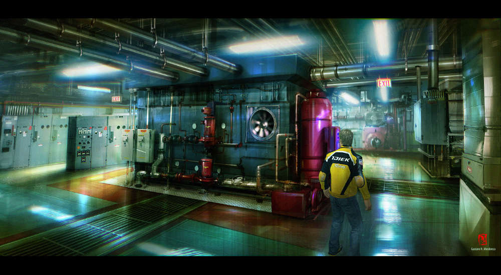Mechanical Room ~ Dead Rising 2 by Gustavo H. Mendonca