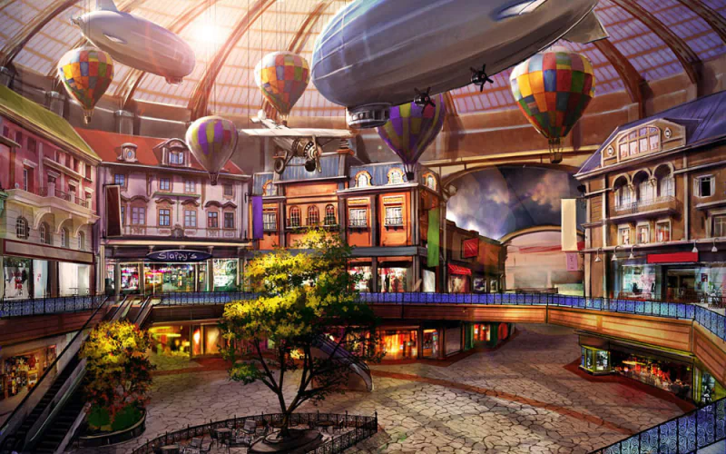  Royal Flush Plaza ~ Dead Rising 2 by Gustavo H. Mendonca