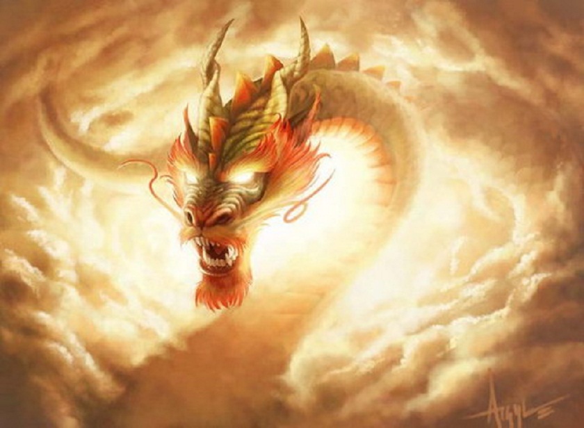 dragon up high by Steve Argyle