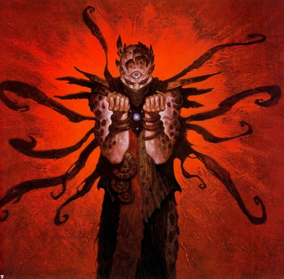 Download Smooch Creature Dark Man Made Magic: The Gathering Art