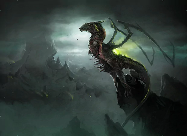   Skithiryx, the Blight Dragon by Brian Dugan