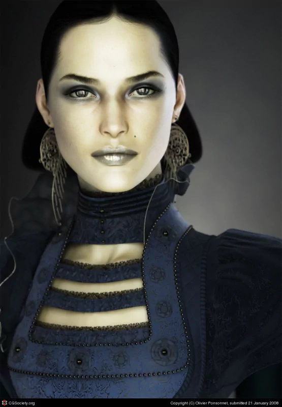  Cold Blue by Olivier Ponsonnet