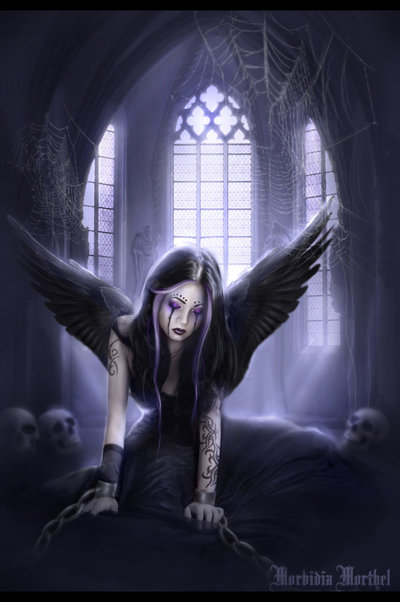 Gothic Angel by MorbidiaMorthel