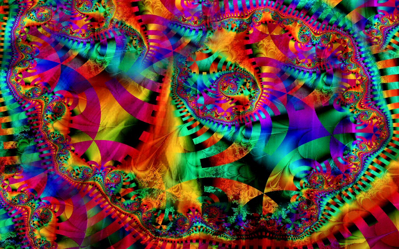 Psychedelic Journey by Thelma Sanford