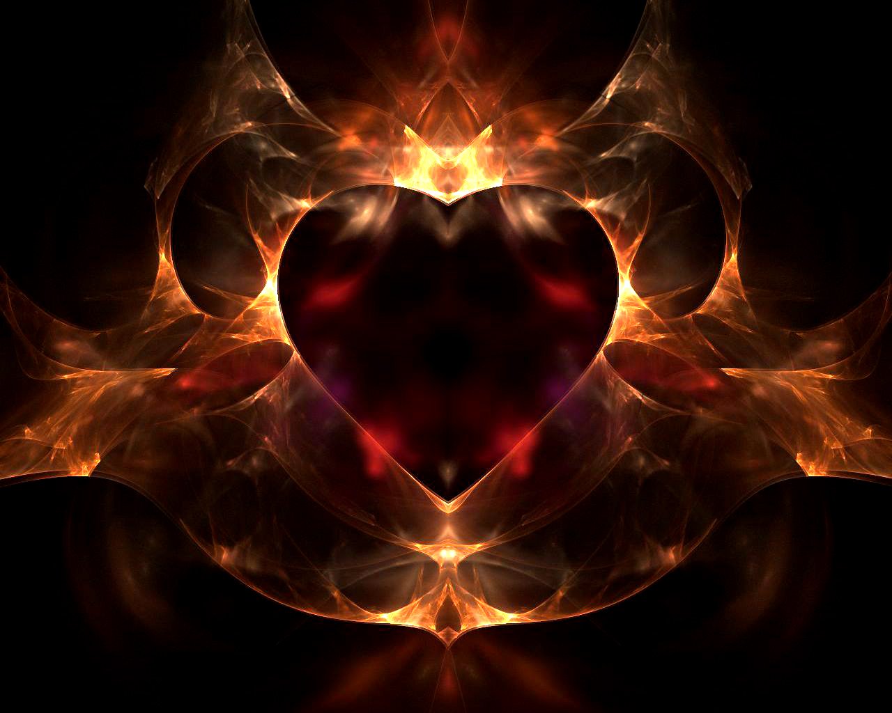 flaming-heart