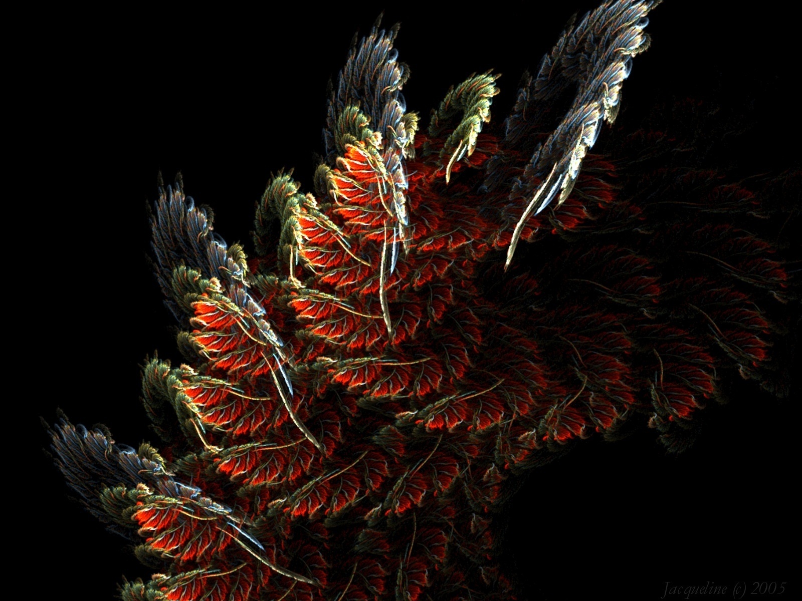 Red Coral Art - ID: 25517 - Art Abyss