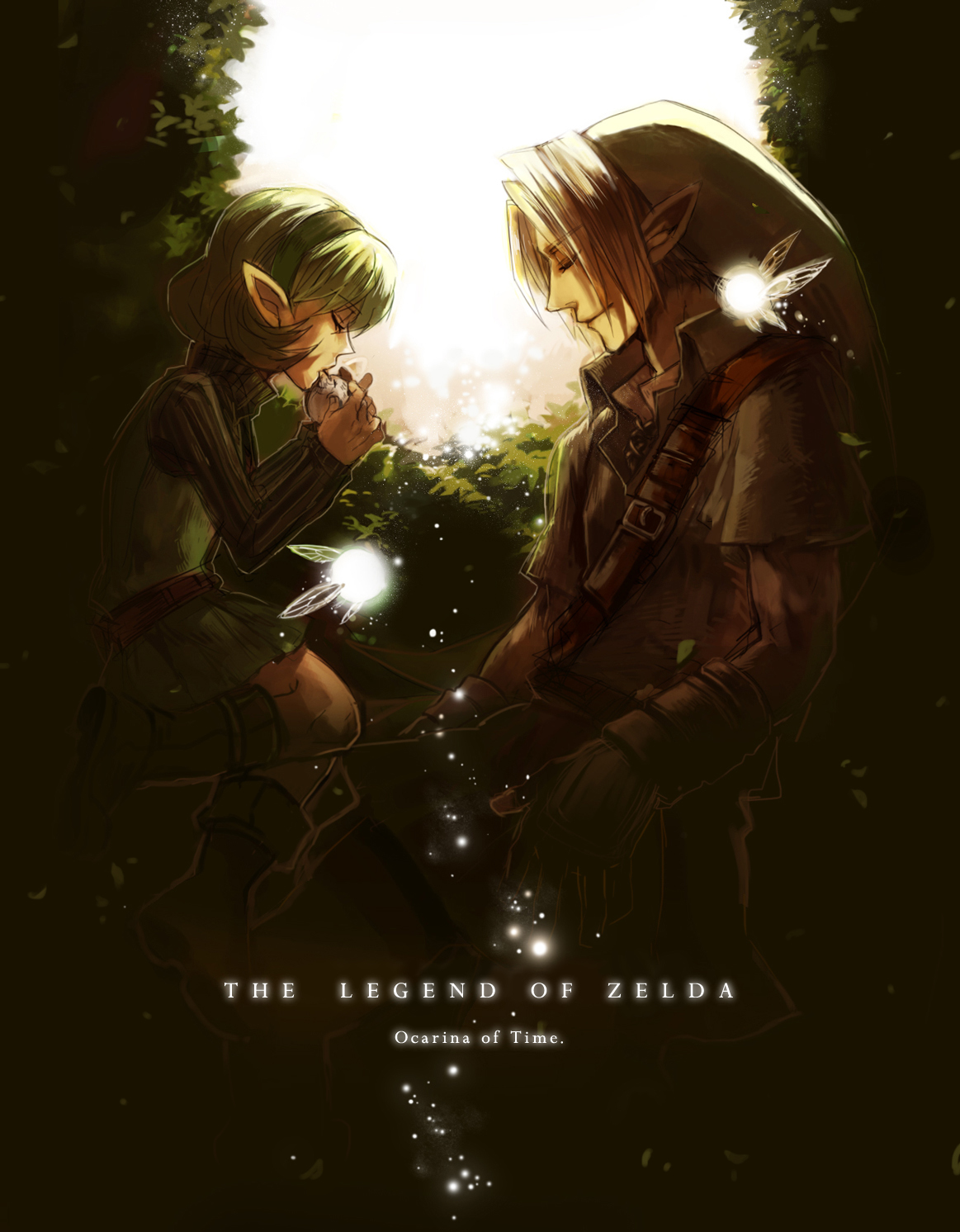 Link & Saria ~ The Legend of Zelda Orcarina of Time