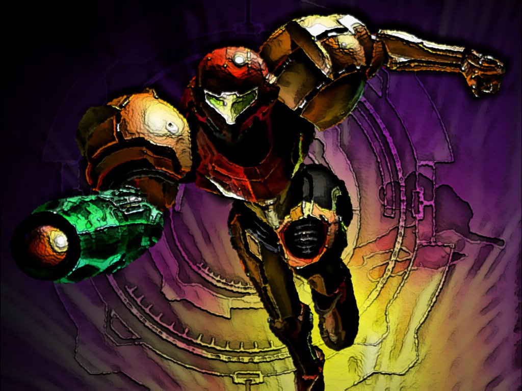 Samus Rushing In by ApolloSerenus