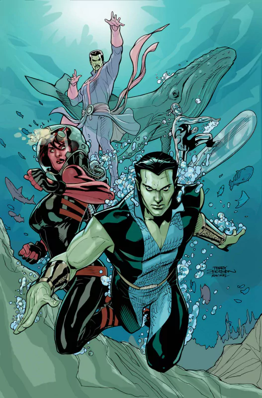 Namor the Sub-Mariner Silver Surfer Red She-Hulk Doctor Strange Comic Defenders Image