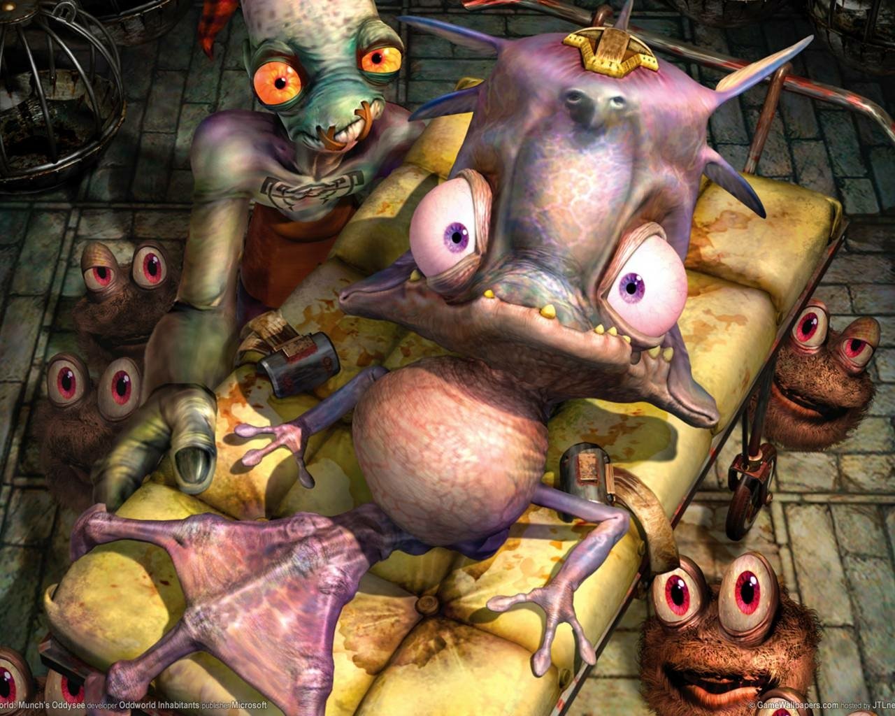 Download Video Game Oddworld Art