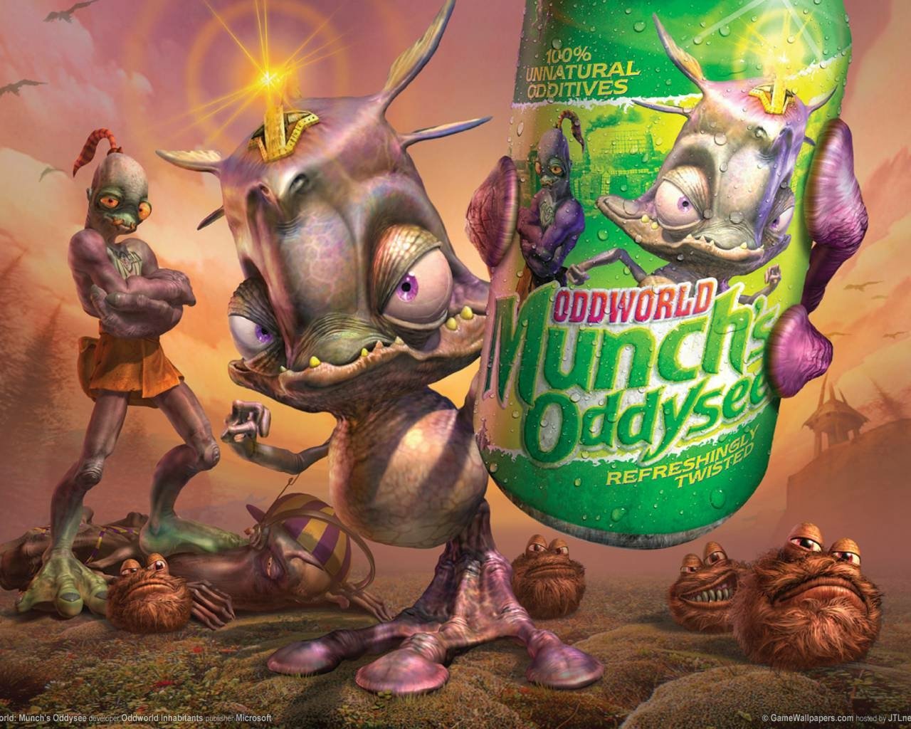 Download Video Game Oddworld Art