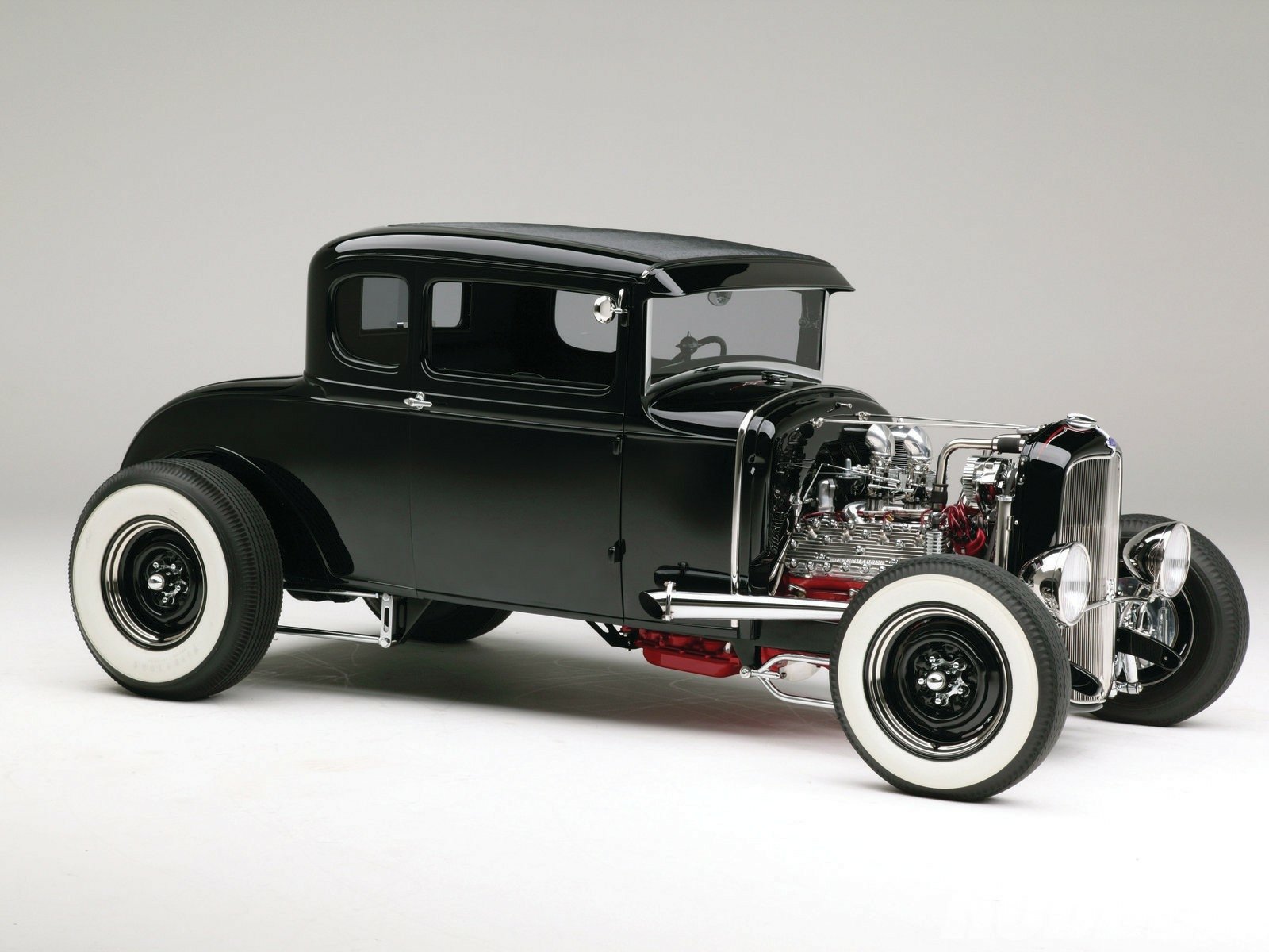 Classic Black Hot Rod: A Timeless Vehicle Icon