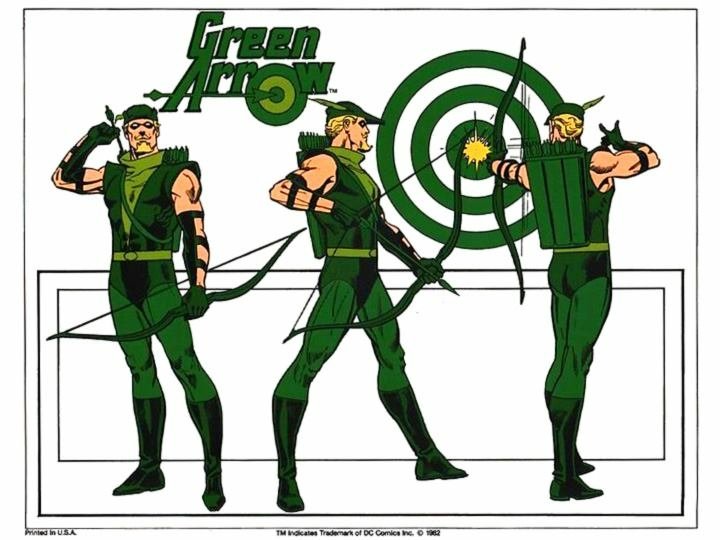 Download Oliver Queen Comic Green Arrow Art