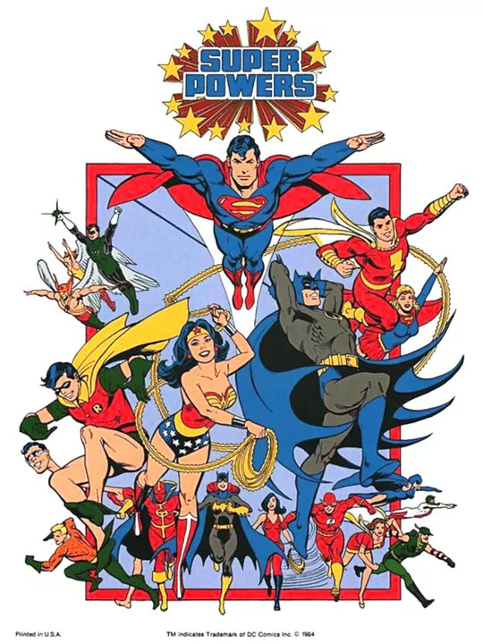 Comic super powers Image