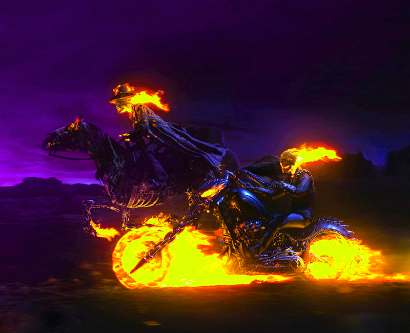 Flaming Fury: The Ghost Rider Rides Again