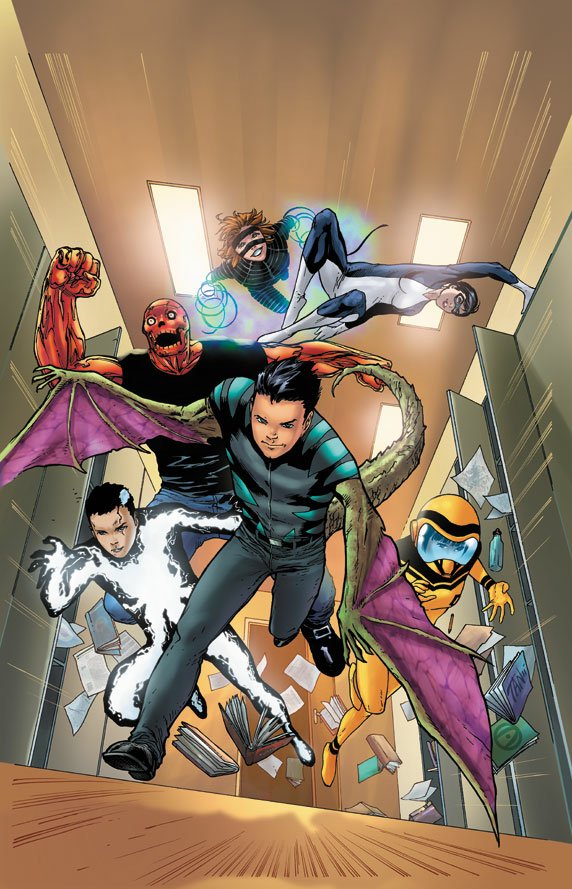 Download Comic Avengers Academy Art