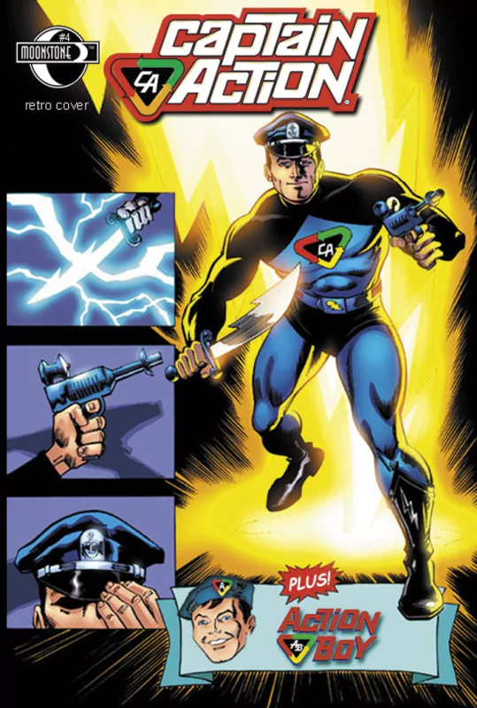 Comic Captain Action Image