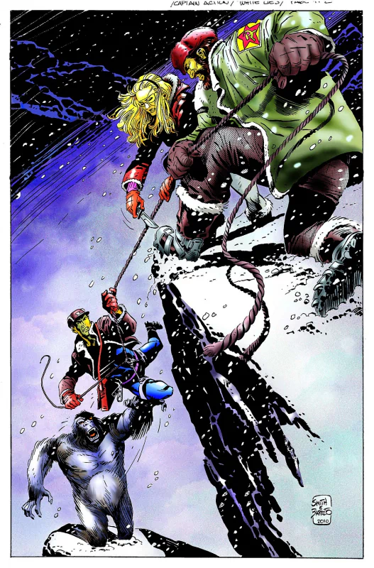 Comic Captain Action Image