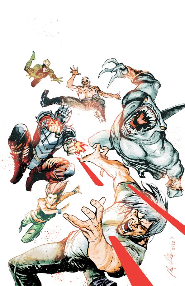 Download Comic Resurrection Man Art