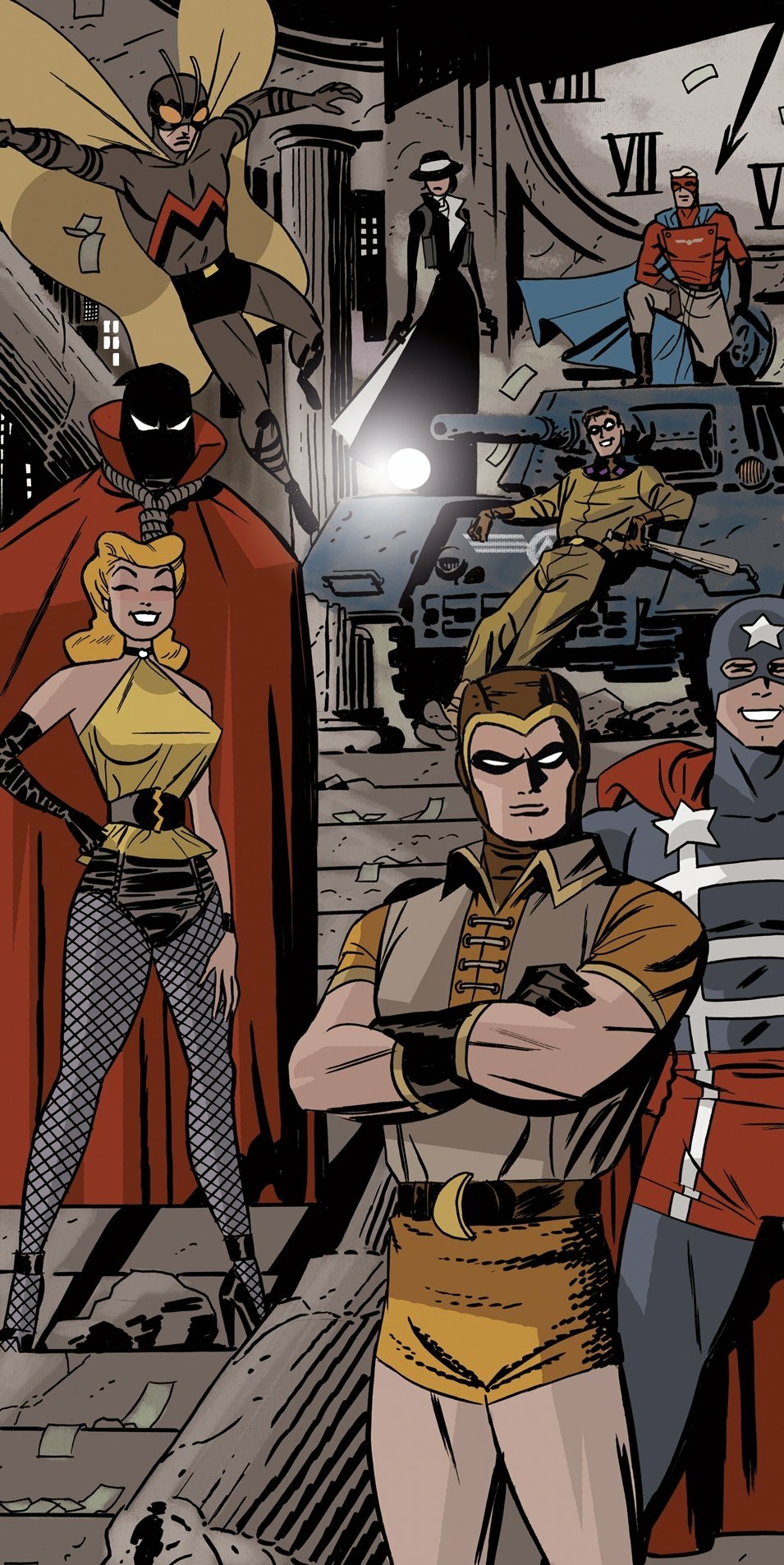 Download Comic Minutemen Art