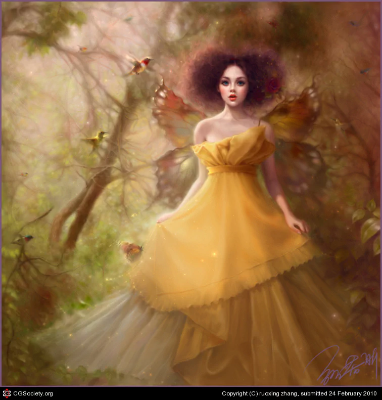 Butterfly Fairy by Ruoxing Zhang