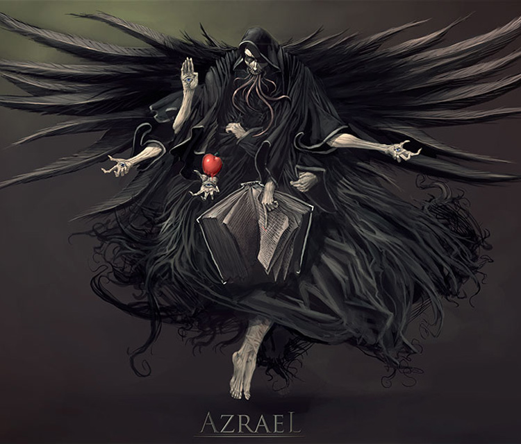AZRAEL by Peter Mohrbacher