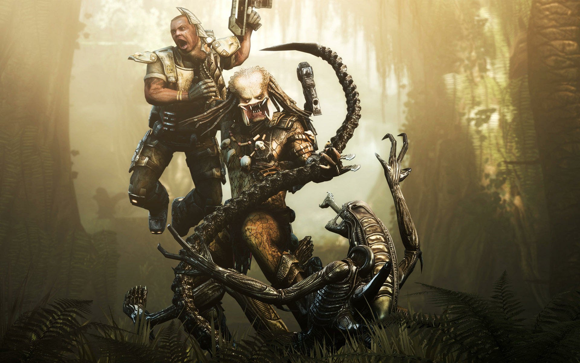 Download Video Game Alien Vs. Predator Art