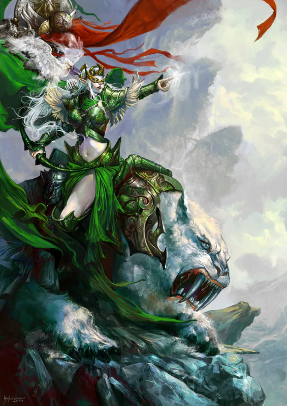  Priestess of the Snow by Chen Wei