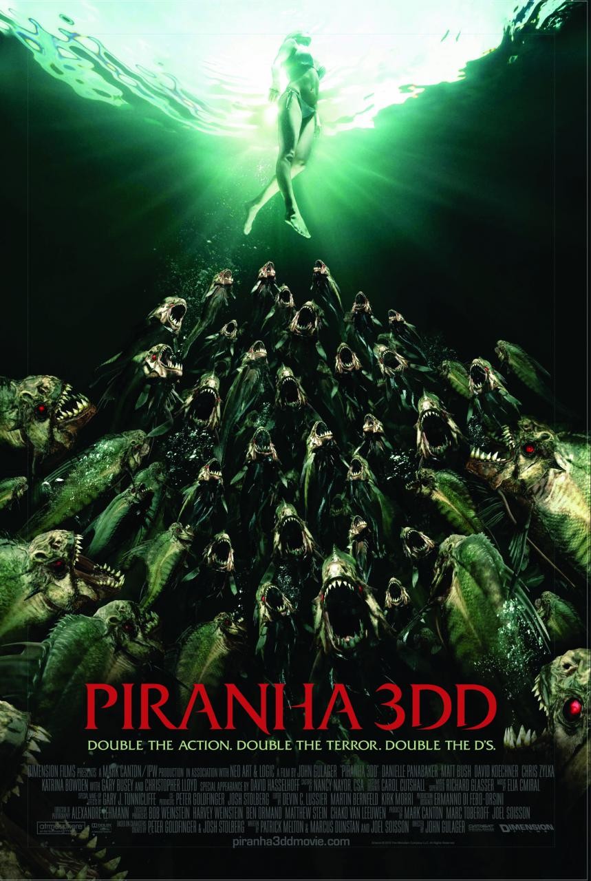 Piranha 3DD Art