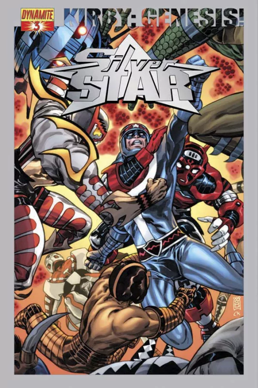 Comic silver star Image