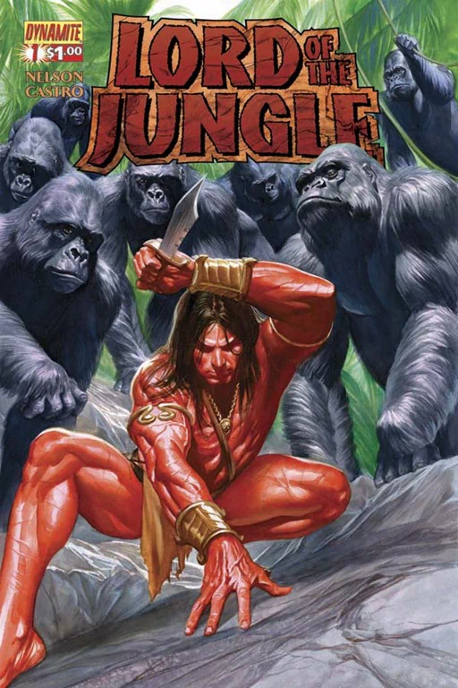 Comic lord of the jungle Image