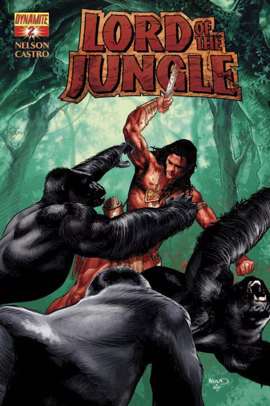Comic lord of the jungle Image
