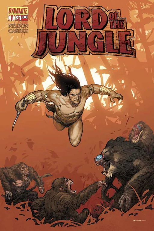 Comic lord of the jungle Image