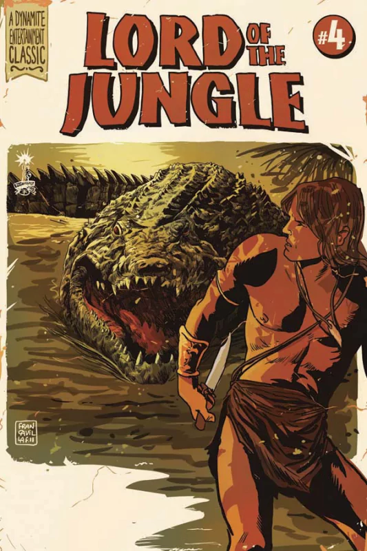 Comic lord of the jungle Image